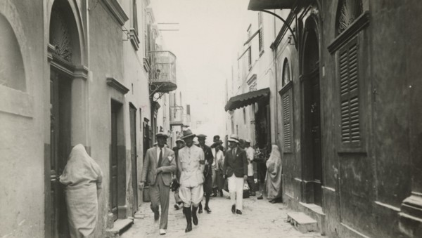 In the Jewish quarter of Tripoli. 
	
		1931