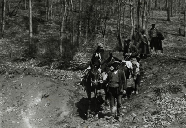 Climbing Etna. 
	
		1924