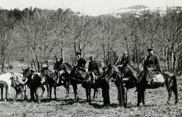 Towards Etna. 
	
		1924