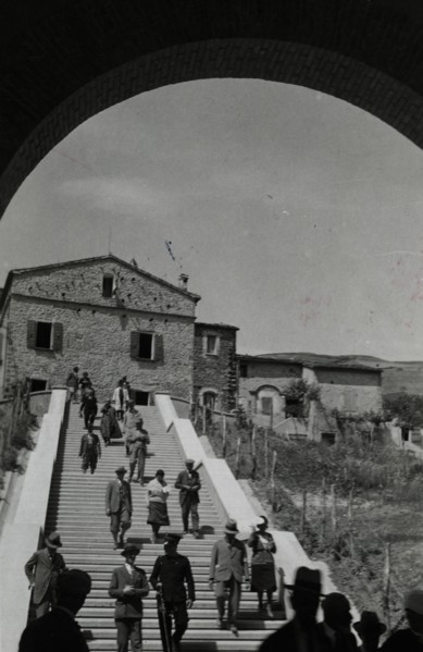 The Duce's birthplace in Predappio. 1931
