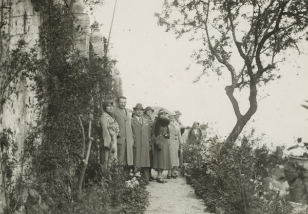 At the Hotel San Domenico in Taormina. 1924