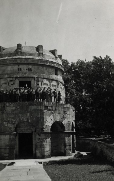 The Mausoleum of Theodoric in Ravenna. 1931
