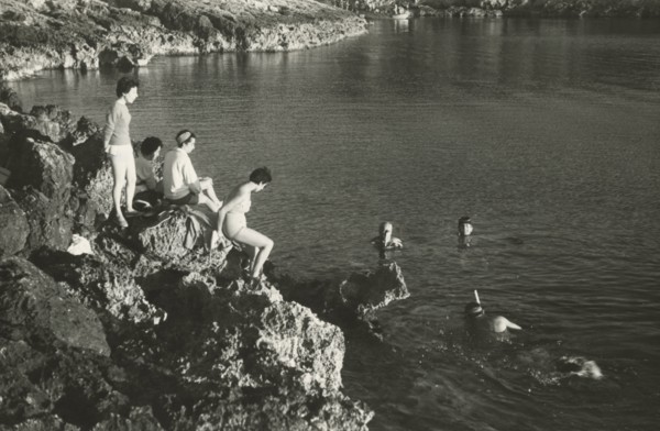 Touring Club Village on the Tremiti Islands: Cala degli Inglesi. 1959