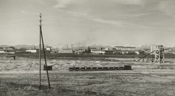 Work in the QT8 experimental district of Milan. 1947