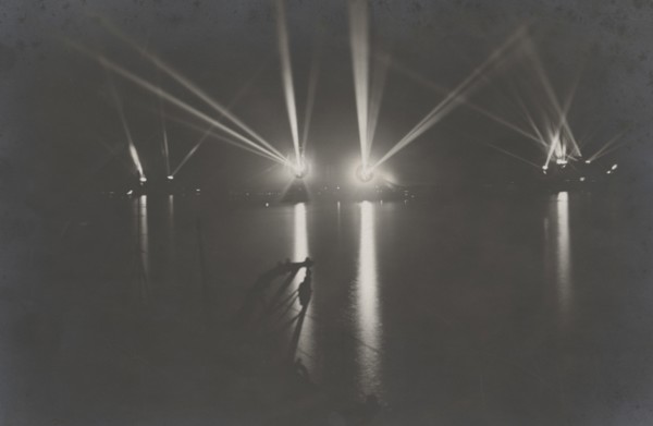 Night alarm at an Italian naval base in the Adriatic.
