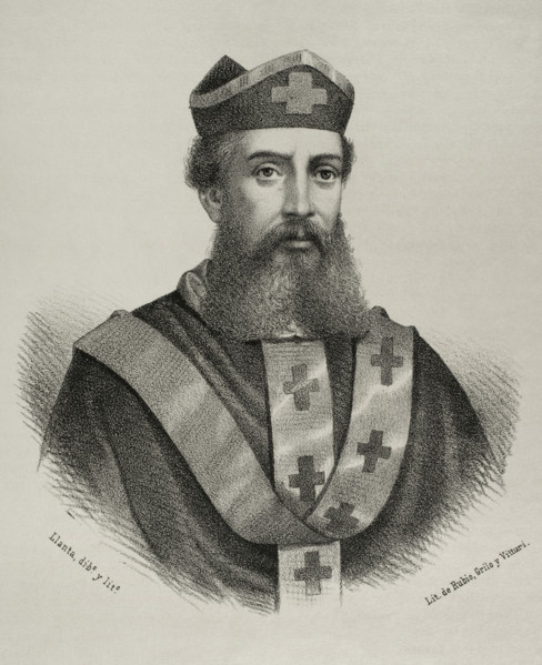 Saint Indaletius. Tradition identifies him as a 1st century Christian missionary, one of the Seven