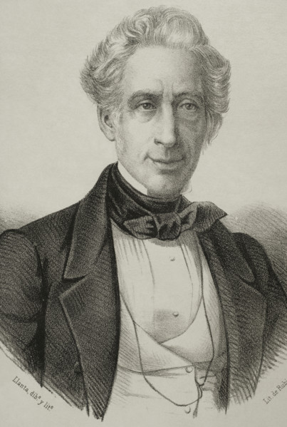 Francisco Martinez de la Rosa (1787-1862). Spanish statesman and dramatist. He was the first
