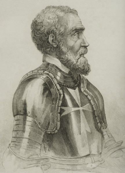 Jean de Valette (Jean Parisot de Valette) (c. 1494-1568). French nobleman and Grand Master of the