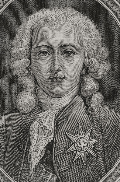 Charles-Alexandre de Calonne (1734-1802). French statesman. Controller-General of Finance