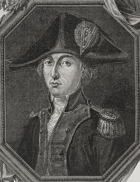 Andre Desilles (1767-1790). Junior French military officer during the early stages of the French