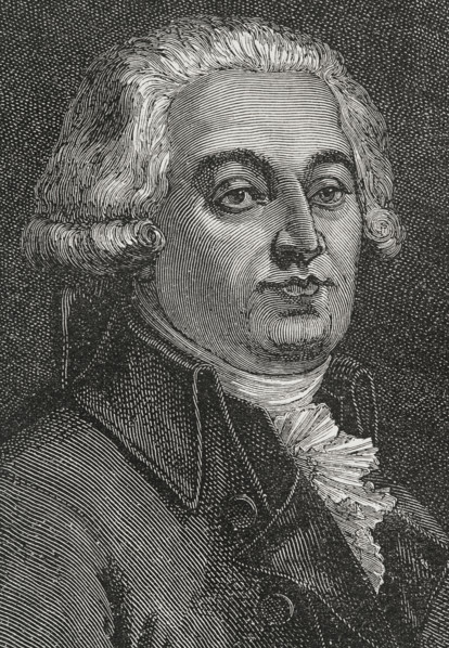 Jacques Antoine Marie de Cazales (1758-1805). French politician. Elected deputy for the nobility of