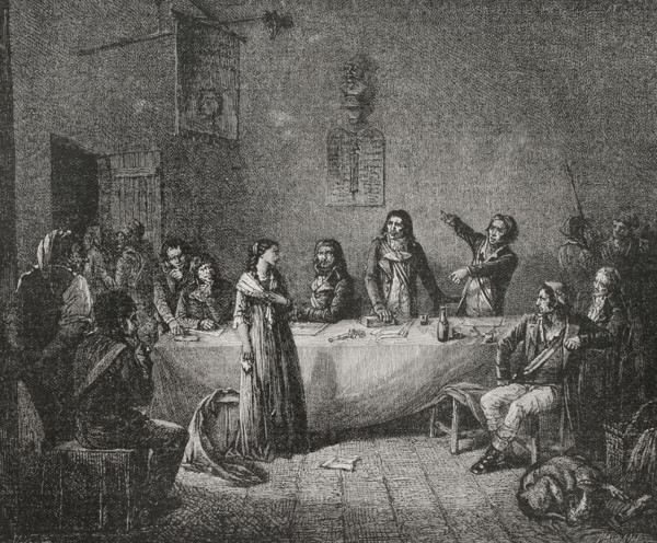 Cecile Renault (Cecile-Aimee Renault) (1774-1794). Young French royalist, accused of attempting to