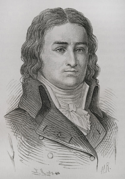 Francois-Louis Bourdon (1758-1798), also known as Bourdon de l'Oise. French politician of the