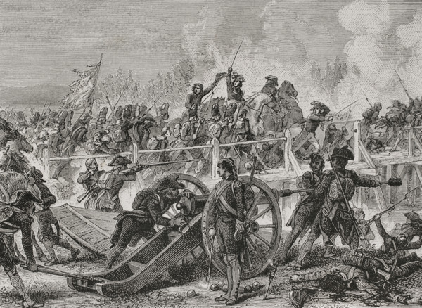 Napoleonic Wars. War of the First Coalition (1792-1797). Battle of Lodi (10 May 1796). It faced the