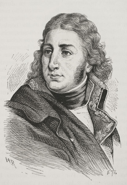 Pierre Francois Augereau (1757-1816). French general. Marshal of the Empire in 1804. Duke of