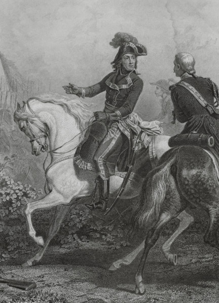 Louis Charles Antoine Desaix (1768-1800). French general. Desaix at Marengo, after coming to