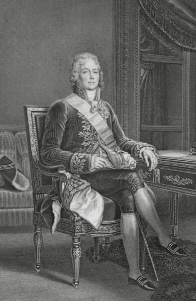 Charles Maurice de Talleyrand (Charles-Maurice de Talleyrand-Perigord) (1754-1838), Prince of
