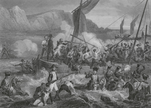 Napoleonic Wars. During 1804 and 1805, Napoleon Bonaparte gathered the Grande Armee in the French