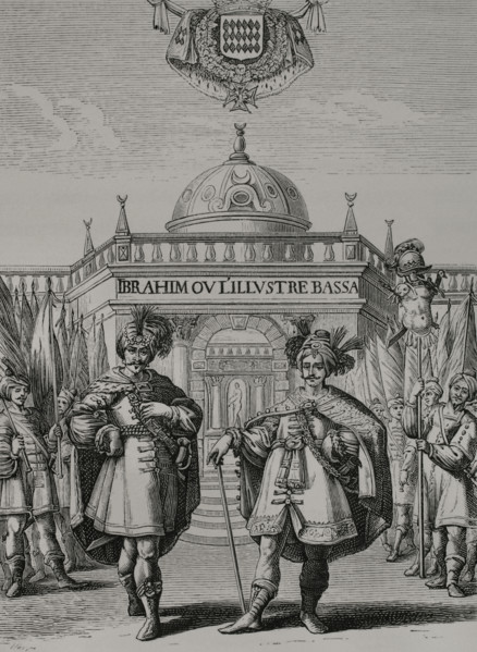 Ibrahim ou l'illustre Bassa"" (Ibrahim or the Illustrious Bassa). Illustration from the