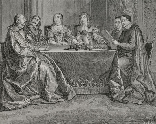 Anne of Austria (1601-1666). Queen consort of France and Navarre (1615-1643) by her marriage to