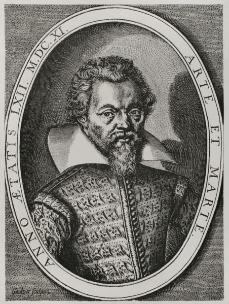 Philippe de Mornay (Philippe Duplessis-Mornay) (1549-1623). French Protestant writer. Portrait at