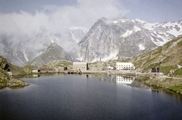 Hospice du Grand Saint Bernard, Pennine Alps, Monastery buildings, Saint Bernard Pass, Valais,