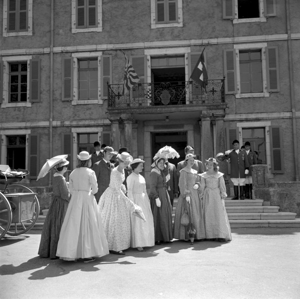 Journey on the occasion of centenary of first Cook travel through Switzerland, 1963