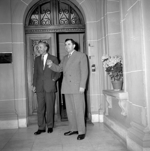 Laos conference in Geneva 1961: Lord Home, Andrei A. Gromyko