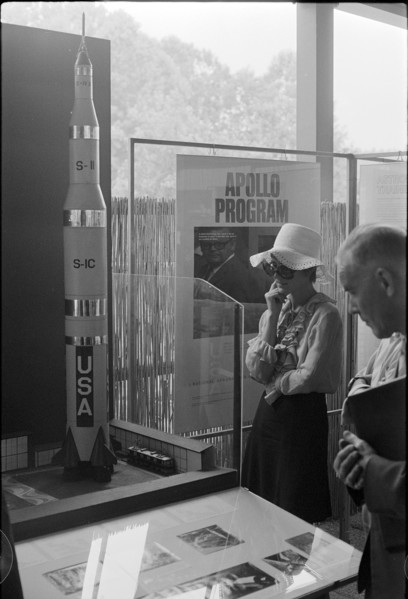 Outer space exhibition in Lucerne 1970