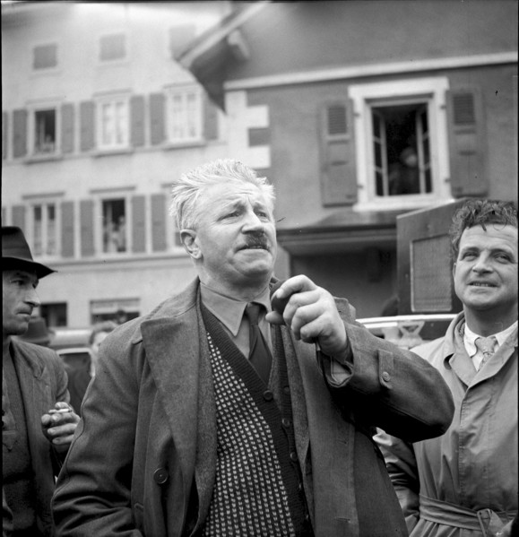 Farmers protest against penalisation of participants to the Milk Strike in the French speaking part