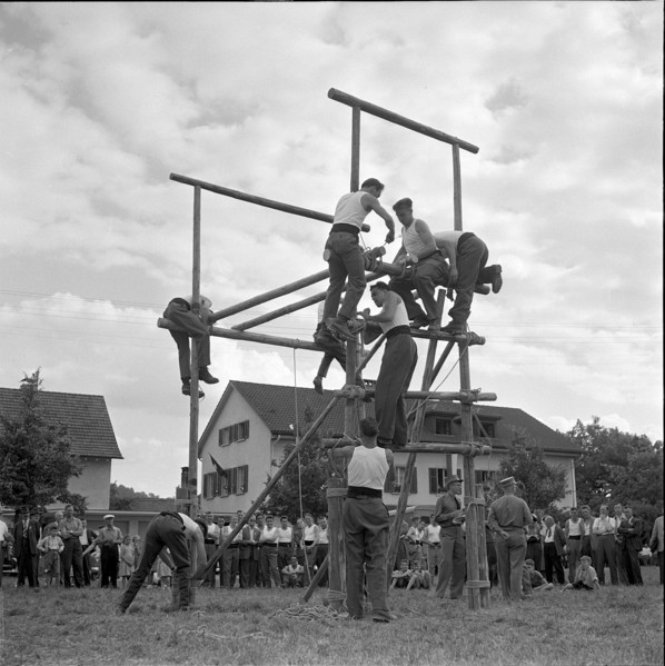 18th Federal water riding competition, Schaffhausen 1952