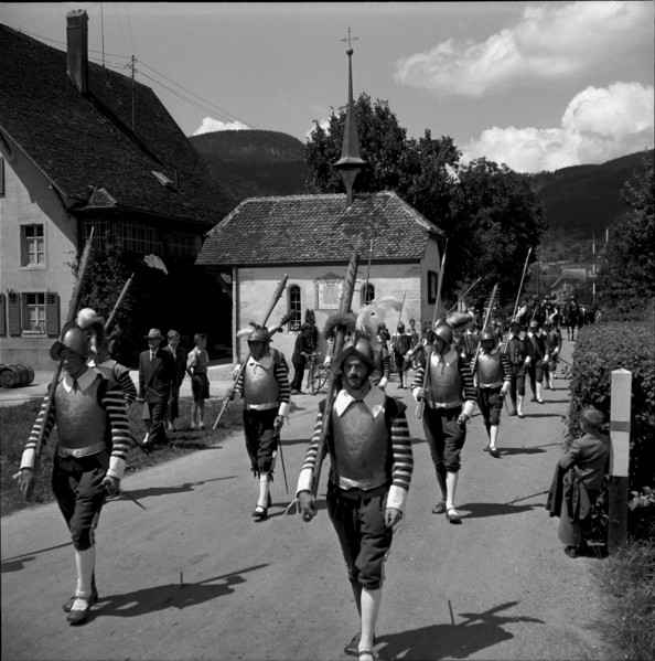 Commemoration 300 years Swiss Peasant War, Niederbuchsiten 1953