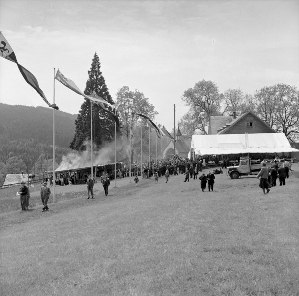 Commemoration 550 years Battle of Stoss, 1955