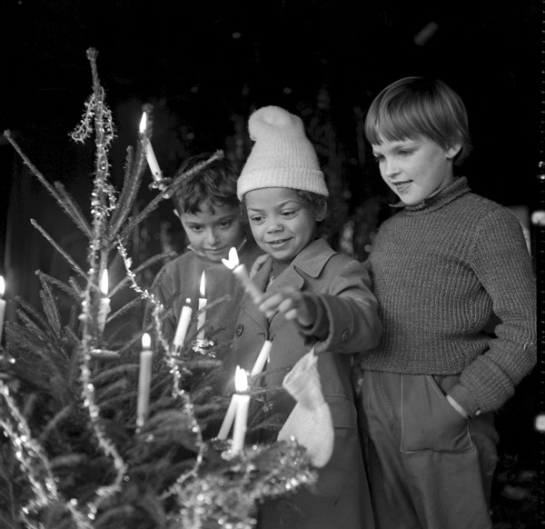 Christmas at the  Schule der Menschlichkeit 1956