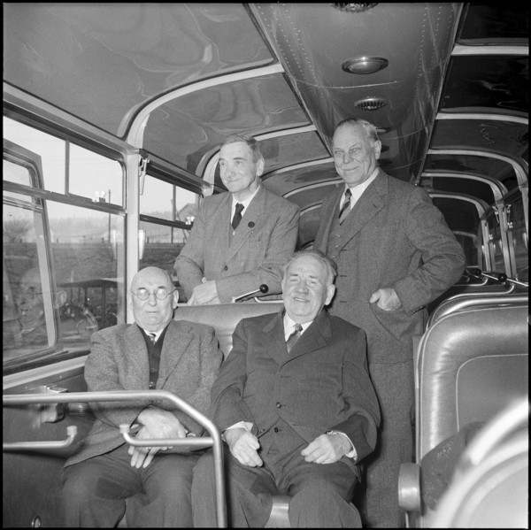 PTT celebrates postal bus 50th commissioning date 1956