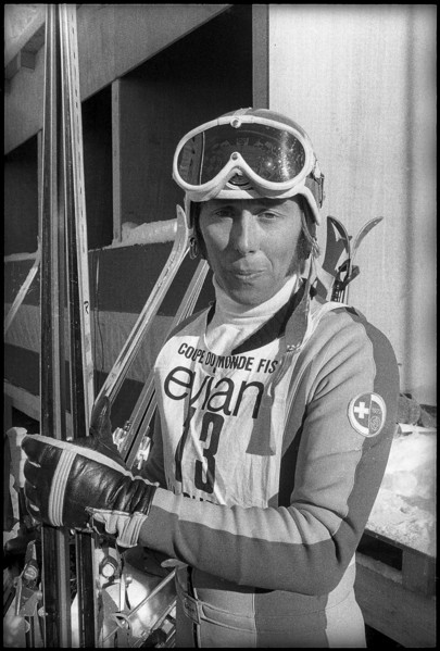 Ski World cup 1972/73, downhill Val d'Isere: Roland Collombin