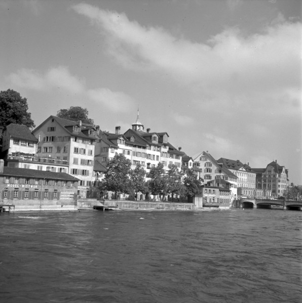 Schipfe in Zurich 1951