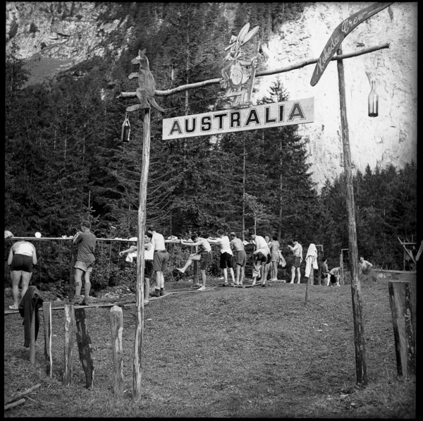 the 5th World Rover Moot in Kandersteg 1953