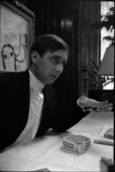 British author Alan Sillitoe, Zurich 1967