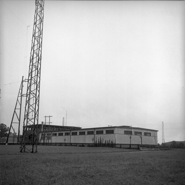 Schwarzenburg short-wave broadcast station 1950