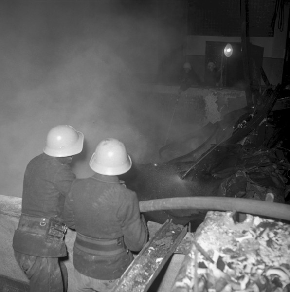 Chandolin power station burned down 1951