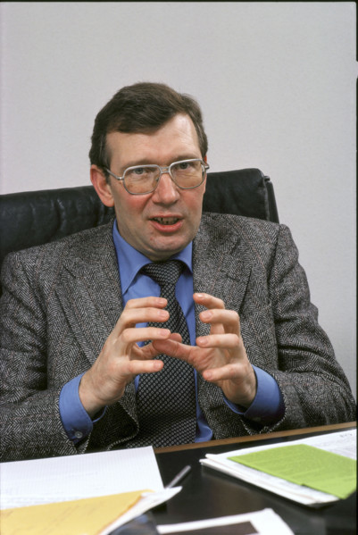 Adolf Theobald, director press coordination Ringier, 1978