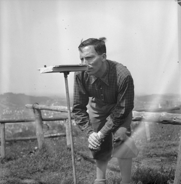 Course for mountain hiking, St. Gallen 1943