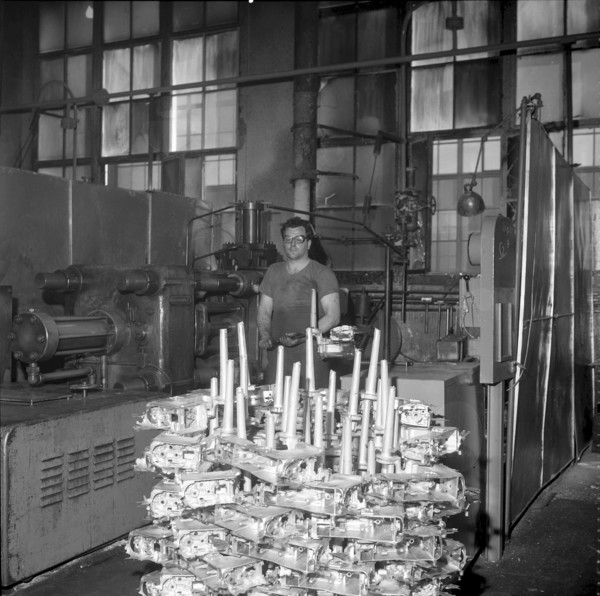 Mechanical Engineering Buhler in Uzwil 1961: zinc foundry