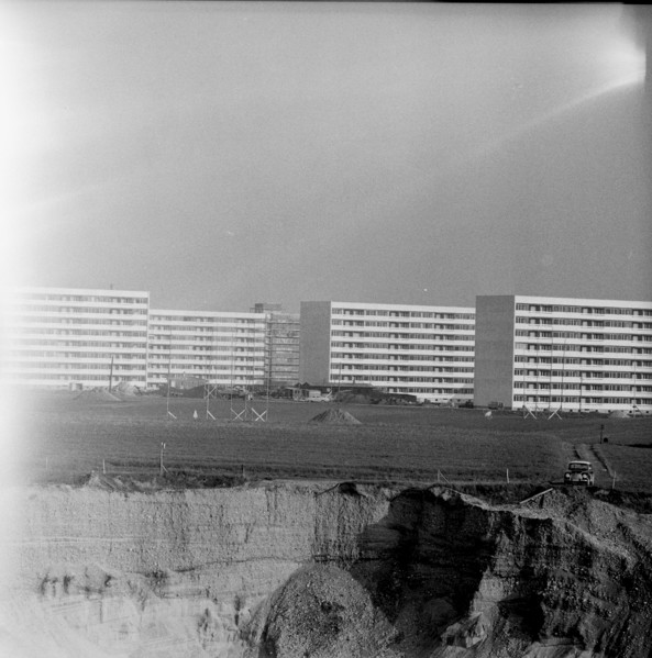 Tscharnergut, new built residential area in Berne Bumpliz 1959
