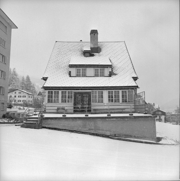 St. Moritz youth hostel 1970