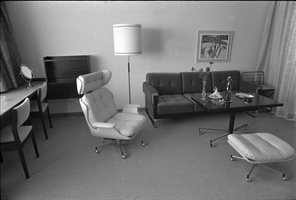 Opening of the new Tschuggen Grand Hotel Arosa 1970