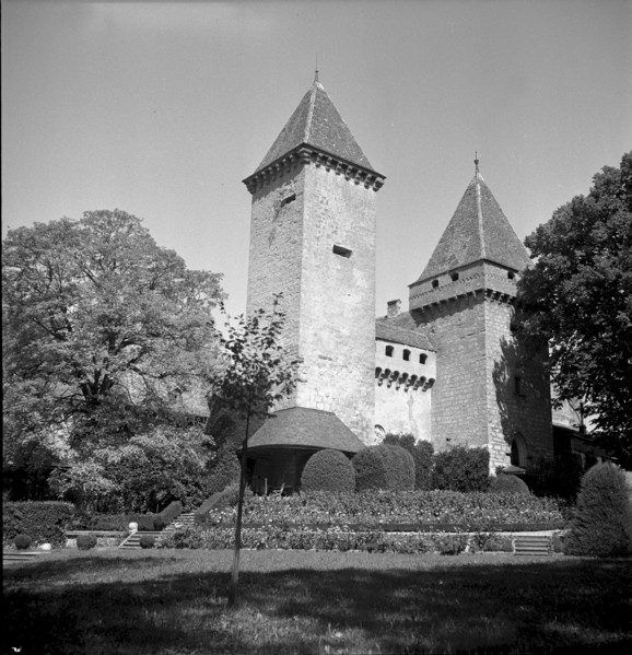 Castle in La Sarraz, 1951