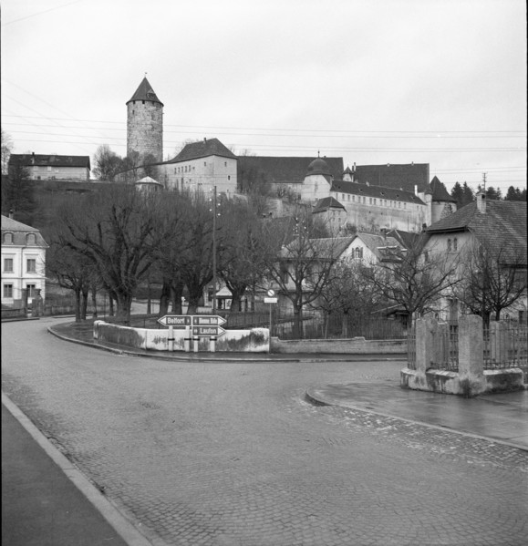 Porrentruy Castle, 1949