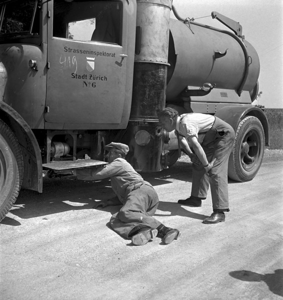 Course for using generators in Wintherthur, 1941